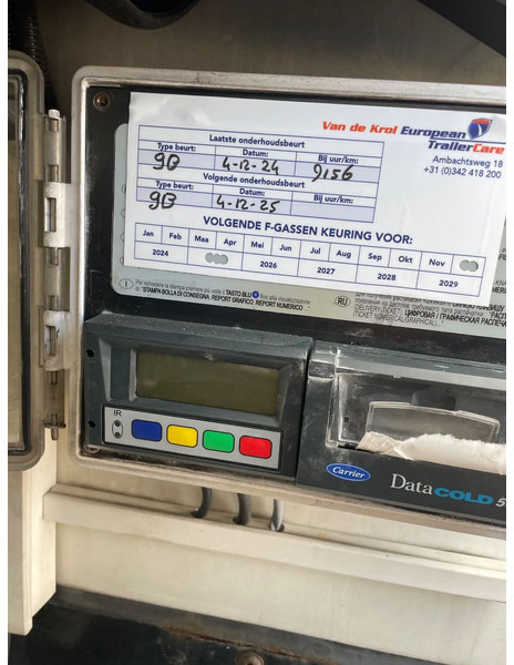 Krone Koeler 3 Asser met klep 2 stuks op voorraad APK gekeurd - Полуприцеп-рефрижератор: фото 2 Krone Koeler 3 Asser met klep 2 stuks op voorraad APK gekeurd - Полуприцеп-рефрижератор: фото 2