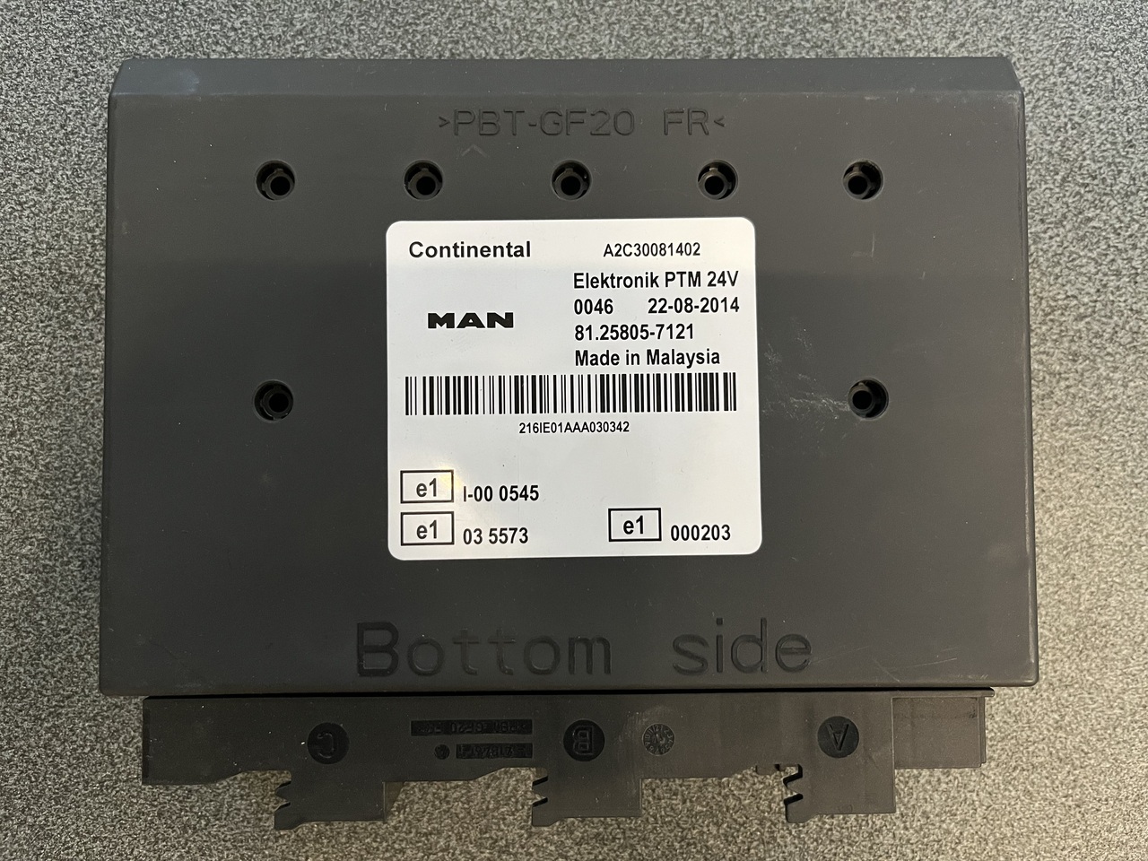 ELEKTRONIK PTM MAN TGX (MANUAL GEARBOX) - Блок управления для Грузовиков: фото 1 ELEKTRONIK PTM MAN TGX (MANUAL GEARBOX) - Блок управления для Грузовиков: фото 1