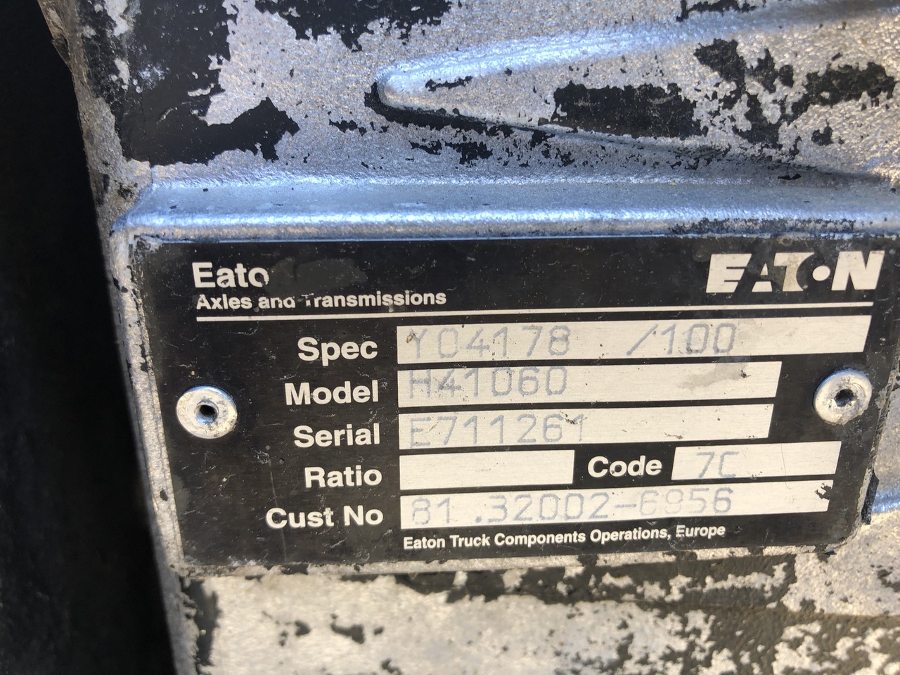 MAN EATON FSO5206B AND Y04178 - Коробка передач: фото 5 MAN EATON FSO5206B AND Y04178 - Коробка передач: фото 5