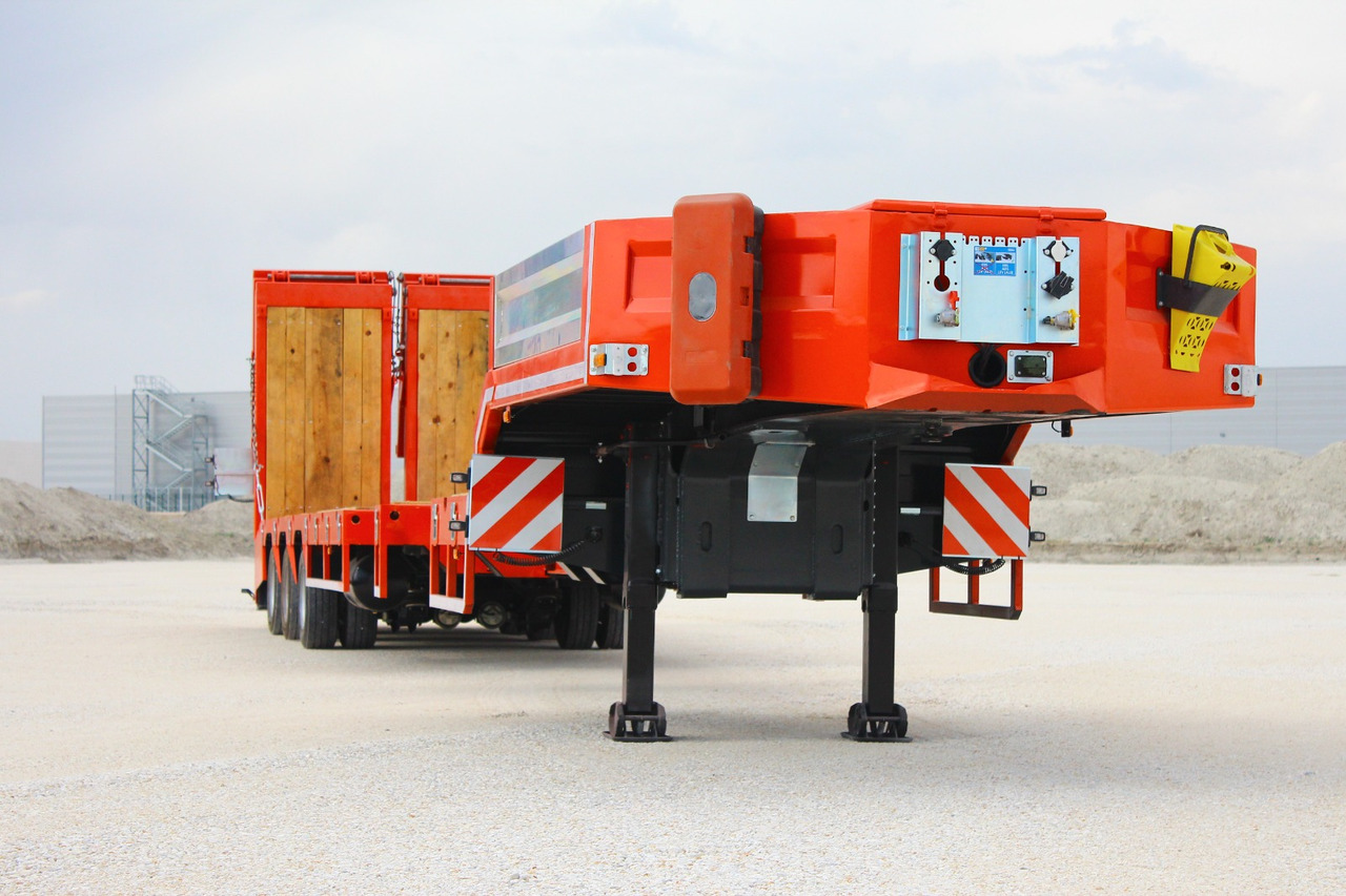 Новый Низкорамный полуприцеп EMIRSAN 3 AXLE EXTENDABLE PLATFORM LOWBED: фото 7