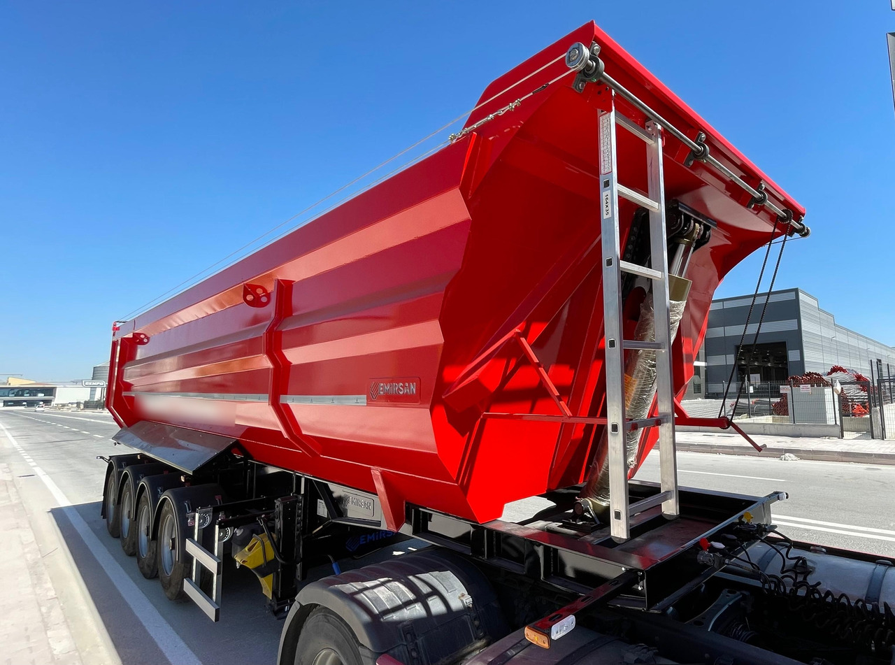 EMIRSAN SELF-STEERING, 4 AXLE U TYPE TIPPER - Самосвальный полуприцеп: фото 1 EMIRSAN SELF-STEERING, 4 AXLE U TYPE TIPPER - Самосвальный полуприцеп: фото 1