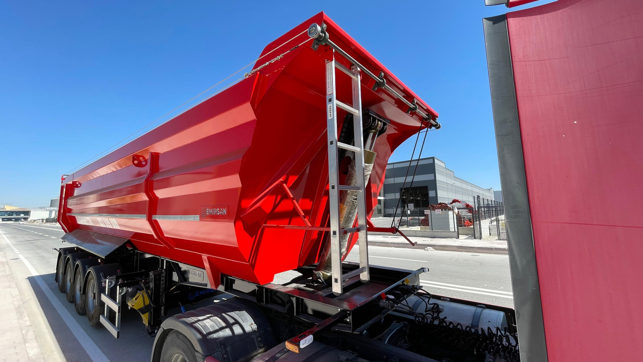 EMIRSAN SELF-STEERING, 4 AXLE U TYPE TIPPER - Самосвальный полуприцеп: фото 3 EMIRSAN SELF-STEERING, 4 AXLE U TYPE TIPPER - Самосвальный полуприцеп: фото 3