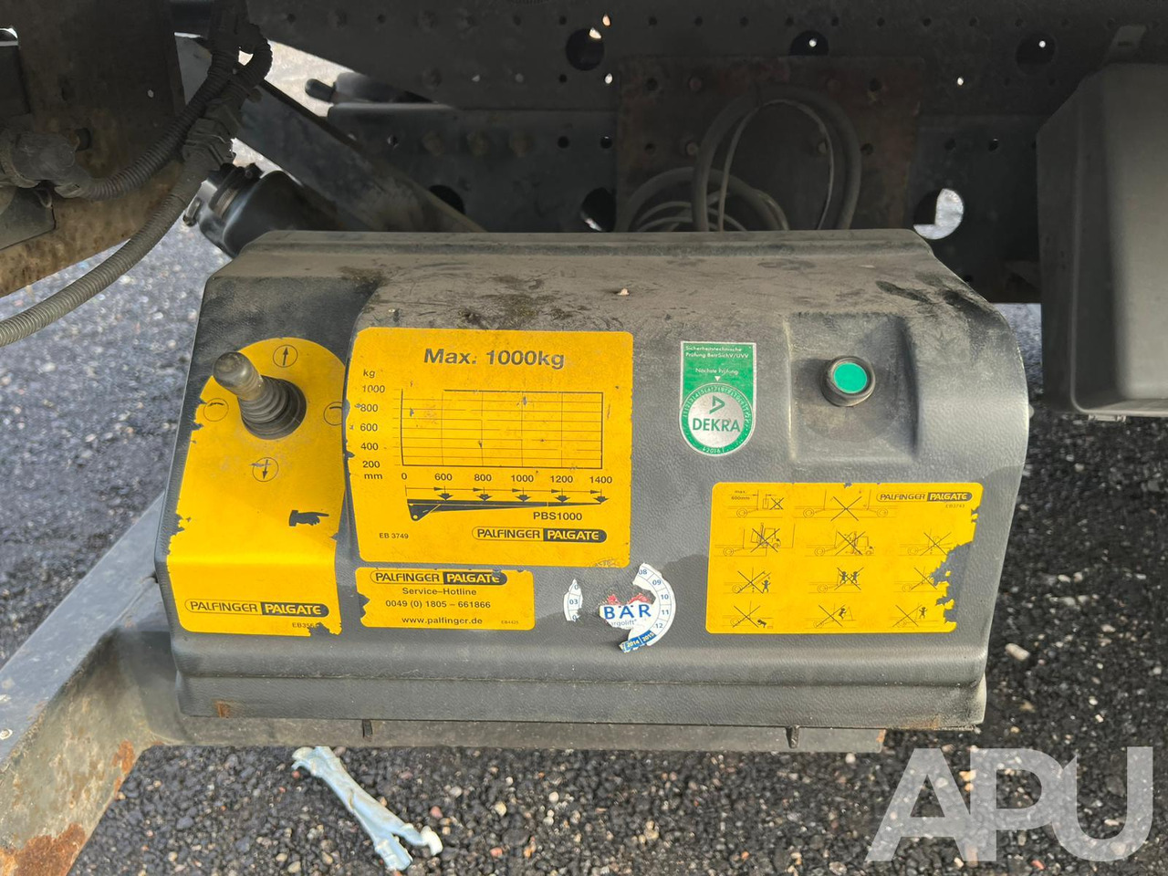 Грузовик с закрытым кузовом Mercedes-Benz ATEGO 818 winda: фото 13 Грузовик с закрытым кузовом Mercedes-Benz ATEGO 818 winda: фото 13