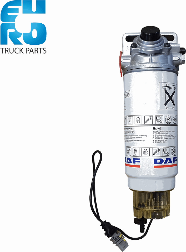 DAF BRANDSTOFVOORFILTER/WATERAFSCHEIDER 2162553 - Топливный фильтр для Грузовиков: фото 1 DAF BRANDSTOFVOORFILTER/WATERAFSCHEIDER 2162553 - Топливный фильтр для Грузовиков: фото 1