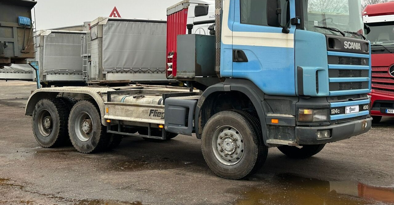 Scania 124C 6x6 steel - Тягач: фото 1 Scania 124C 6x6 steel - Тягач: фото 1