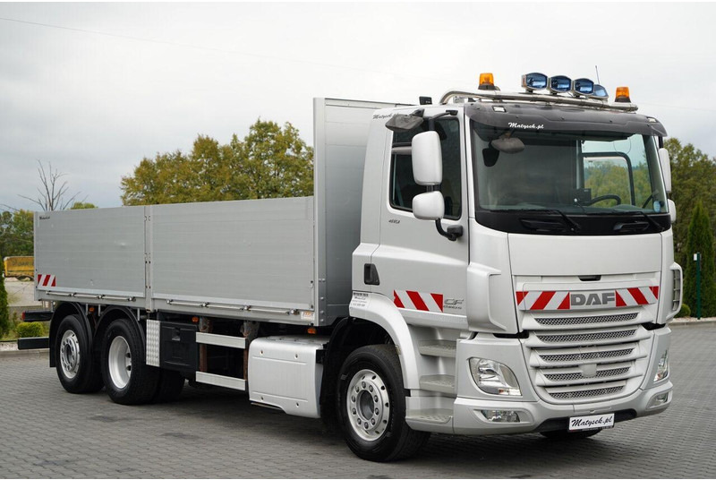 Грузовик бортовой/ Платформа DAF CF 410 / 6x2 / BURTOWY / DO BUDOWLANKI / EURO 6 / OŚ PODNOSZONA: фото 6