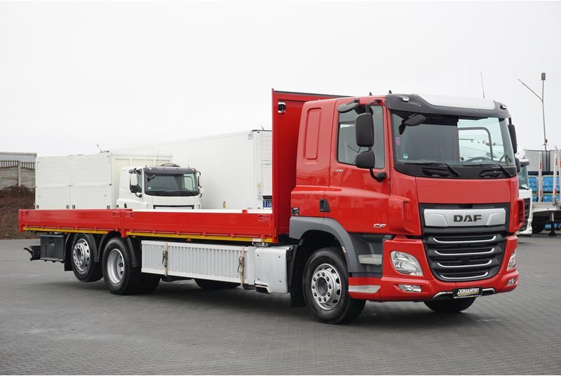 DAF CF / 410 / ACC / E 6 / SKRZYNIOWY + NAJAZDY / DŁ. 8,5 M / OŚ SKR - Грузовик бортовой/ Платформа: фото 2 DAF CF / 410 / ACC / E 6 / SKRZYNIOWY + NAJAZDY / DŁ. 8,5 M / OŚ SKR - Грузовик бортовой/ Платформа: фото 2
