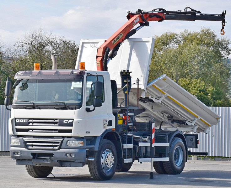 DAF CF 75.310 Kipper 4,30 m* KRAN * TOPZUSTAND - Самосвал: фото 3 DAF CF 75.310 Kipper 4,30 m* KRAN * TOPZUSTAND - Самосвал: фото 3