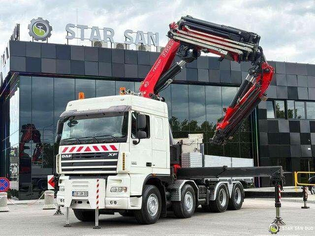 DAF XF 105.510 8x4 FASSI F800 XP Crane Fifth wheel - Грузовик бортовой/ Платформа, Автоманипулятор: фото 2 DAF XF 105.510 8x4 FASSI F800 XP Crane Fifth wheel - Грузовик бортовой/ Платформа, Автоманипулятор: фото 2