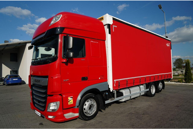 DAF XF 480 / SOLÓWKA / SSC / 6X2 / OŚ PODNOSZONA / WIELTON / PRZEJAZ - Тентованный грузовик: фото 2 DAF XF 480 / SOLÓWKA / SSC / 6X2 / OŚ PODNOSZONA / WIELTON / PRZEJAZ - Тентованный грузовик: фото 2