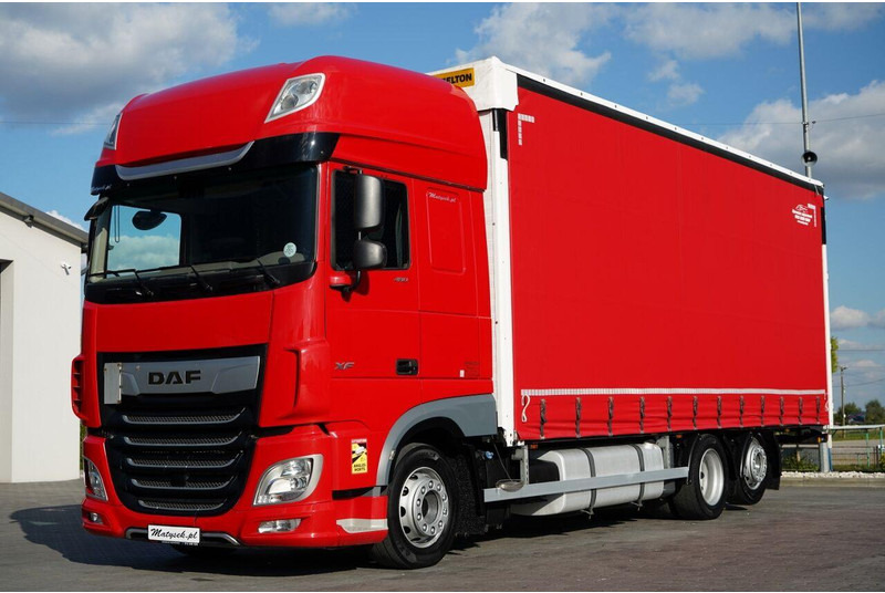 DAF XF 480 / SOLÓWKA / SSC / 6X2 / OŚ PODNOSZONA / WIELTON / PRZEJAZ - Тентованный грузовик: фото 1 DAF XF 480 / SOLÓWKA / SSC / 6X2 / OŚ PODNOSZONA / WIELTON / PRZEJAZ - Тентованный грузовик: фото 1