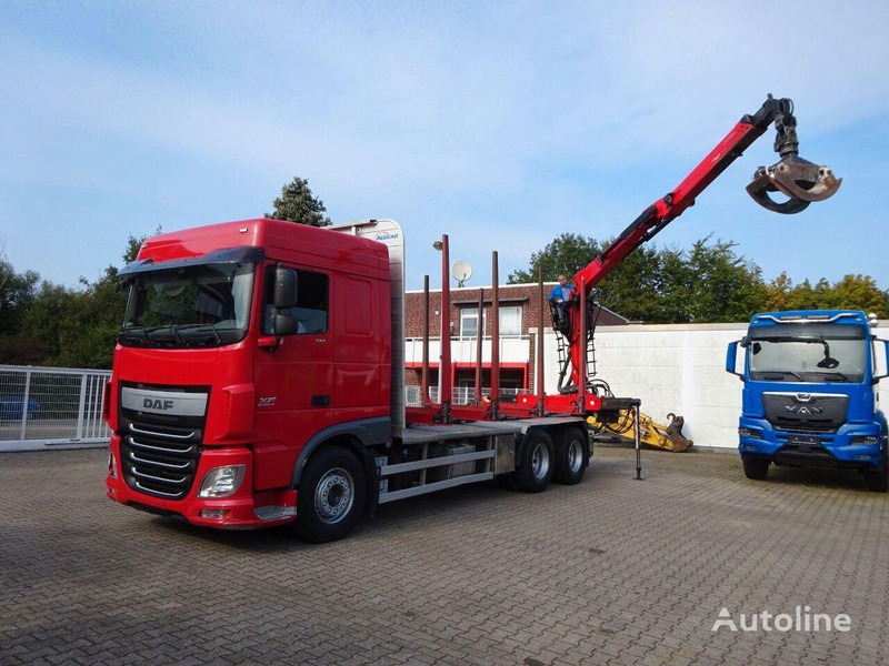 DAF XF 510 6x4 Crane EPSILON M120Z - Лесовоз, Автоманипулятор: фото 3 DAF XF 510 6x4 Crane EPSILON M120Z - Лесовоз, Автоманипулятор: фото 3