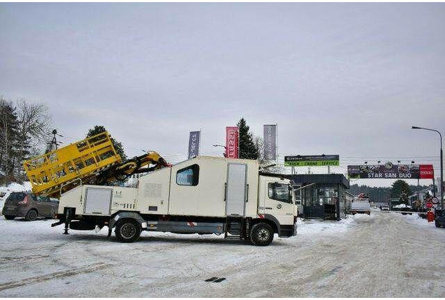 Mercedes-Benz ATEGO 1323 PK 8000T RAIL Platform - Грузовик, Автоманипулятор: фото 4 Mercedes-Benz ATEGO 1323 PK 8000T RAIL Platform - Грузовик, Автоманипулятор: фото 4