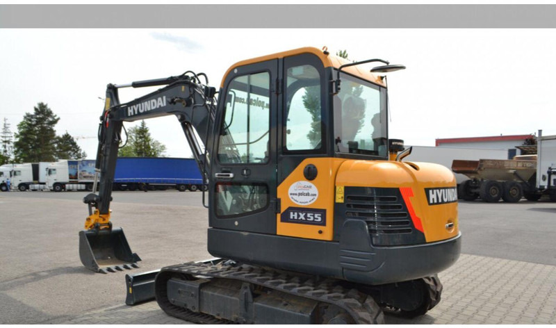 Hyundai HX55 Bager - Мини-экскаватор: фото 1 Hyundai HX55 Bager - Мини-экскаватор: фото 1