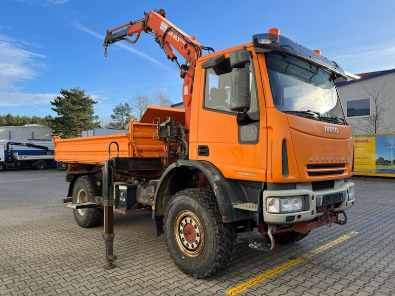 Iveco 140 E 24 4x4 + Atlas AK 65.2 A1 - Самосвал, Автоманипулятор: фото 2 Iveco 140 E 24 4x4 + Atlas AK 65.2 A1 - Самосвал, Автоманипулятор: фото 2