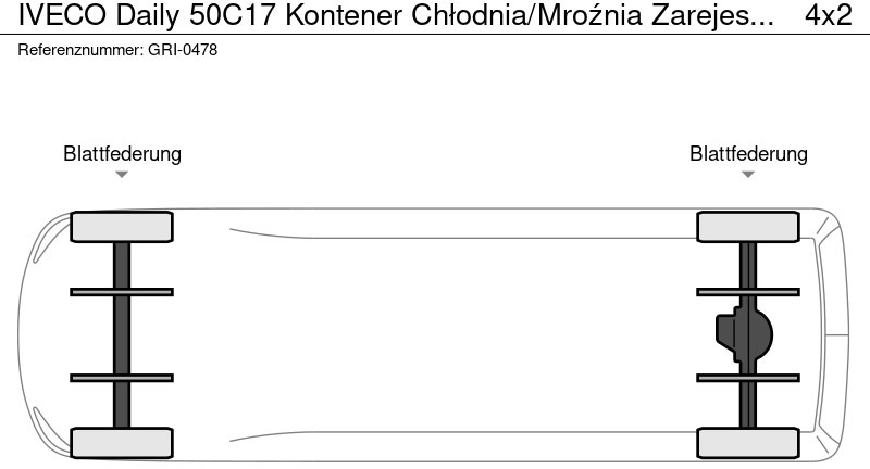 Фургон-рефрижератор Iveco Daily 50C17 Kontener Chłodnia/Mroźnia Zarejestrowany w PL: фото 20 Фургон-рефрижератор Iveco Daily 50C17 Kontener Chłodnia/Mroźnia Zarejestrowany w PL: фото 20