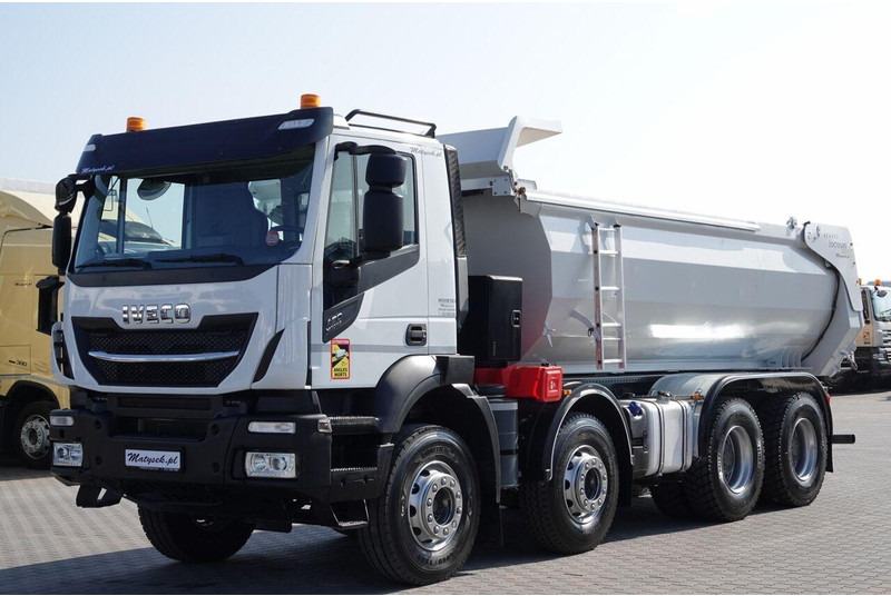 Iveco STRALIS X-WAY 480 / 8x4 / WYWROTKA TYLNOZSYP + HYDROKLAPA / OPON - Самосвал: фото 5 Iveco STRALIS X-WAY 480 / 8x4 / WYWROTKA TYLNOZSYP + HYDROKLAPA / OPON - Самосвал: фото 5