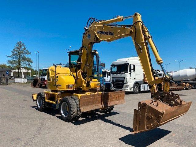 Komatsu PW 118 MR-8 - Колёсный экскаватор: фото 2 Komatsu PW 118 MR-8 - Колёсный экскаватор: фото 2