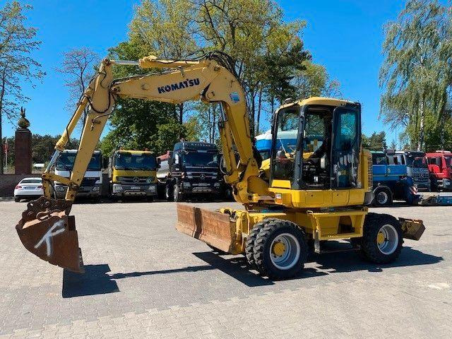 Komatsu PW 118 MR-8 - Колёсный экскаватор: фото 1 Komatsu PW 118 MR-8 - Колёсный экскаватор: фото 1