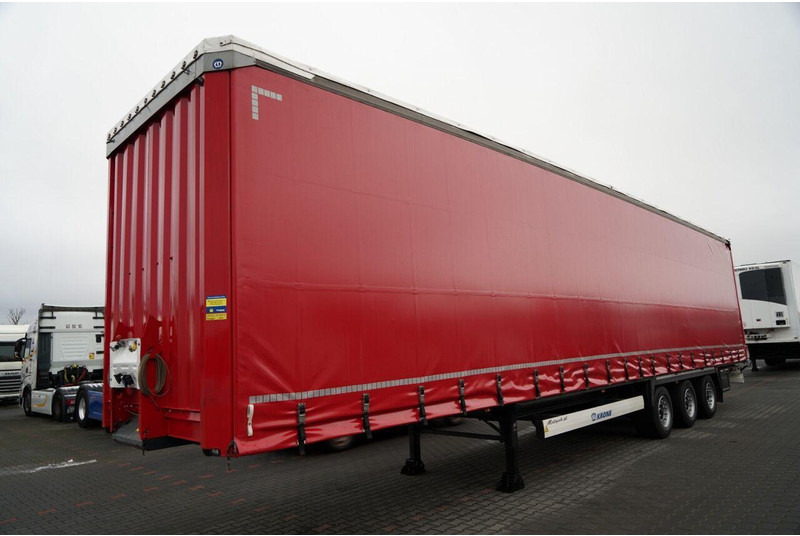 Krone FIRANKA / MEGA / OŚ PODNOSZONA / LOW DECK / - Тентованный полуприцеп: фото 2 Krone FIRANKA / MEGA / OŚ PODNOSZONA / LOW DECK / - Тентованный полуприцеп: фото 2