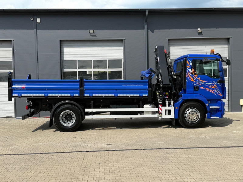 Самосвал MAN MAN TGM TGL TGS 18.250 // E6 // wywrotka + HDS HMF z pilotem //: фото 8