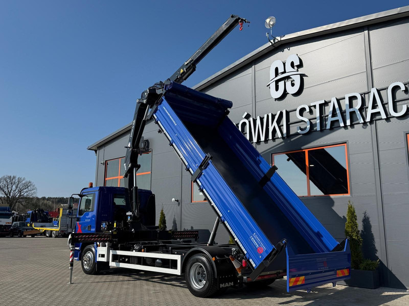 MAN TGM TGL 15.250 / E6 / wywrotka 3-S + HMF żuraw z pilotem / H - Самосвал, Автоманипулятор: фото 3 MAN TGM TGL 15.250 / E6 / wywrotka 3-S + HMF żuraw z pilotem / H - Самосвал, Автоманипулятор: фото 3