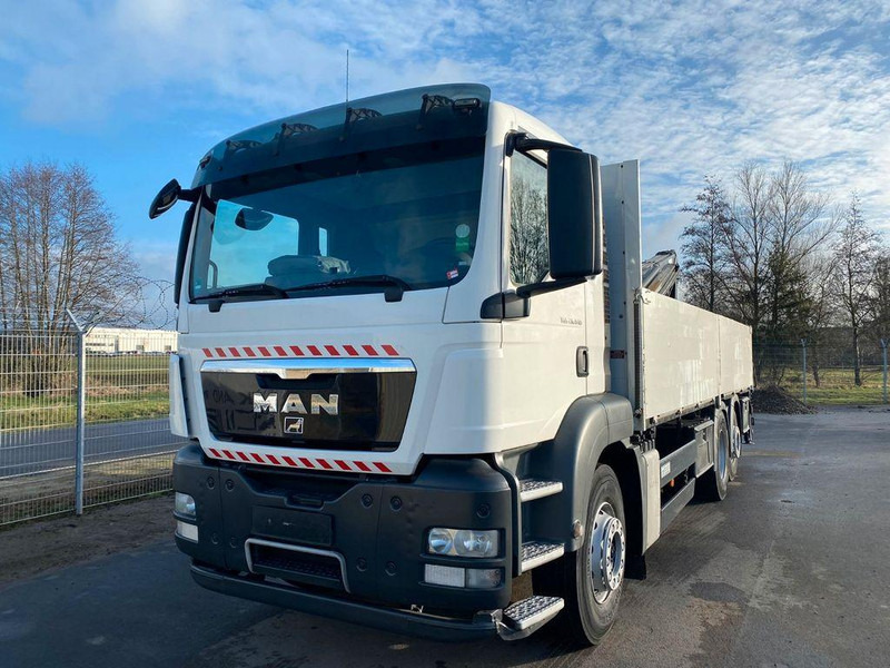 MAN TGS 26.440 6x2 HIAB 166 Ladekran Pritsche - Грузовик бортовой/ Платформа, Автоманипулятор: фото 1 MAN TGS 26.440 6x2 HIAB 166 Ladekran Pritsche - Грузовик бортовой/ Платформа, Автоманипулятор: фото 1