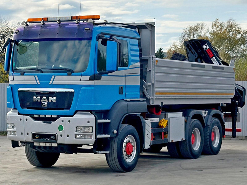 MAN TGS 26.480 * KIPPER * HIAB 220 - C5 + FUNK / 6x6 - Самосвал, Автоманипулятор: фото 4 MAN TGS 26.480 * KIPPER * HIAB 220 - C5 + FUNK / 6x6 - Самосвал, Автоманипулятор: фото 4