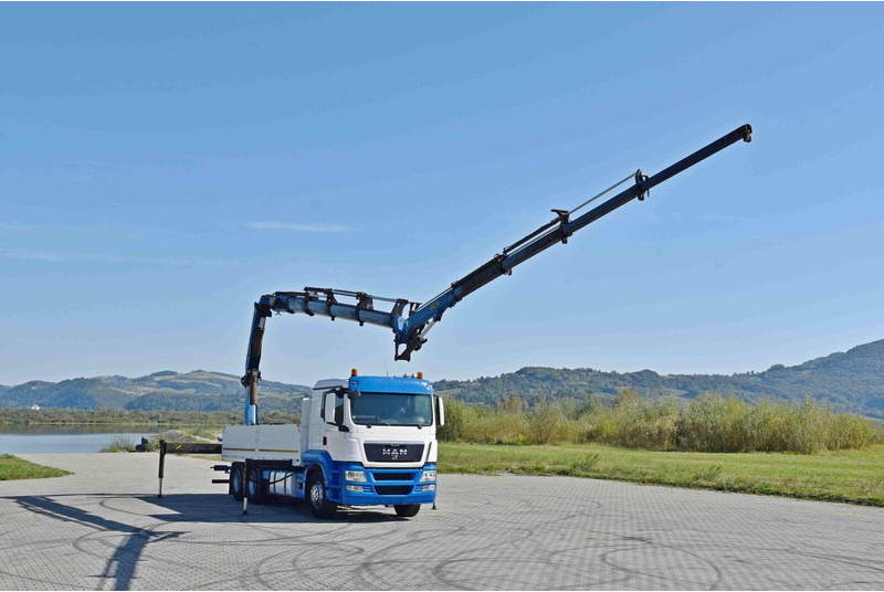 MAN TGS 26.480 * PK 27002 + JIB PJ060 + FUNK / 6x4 - Грузовик бортовой/ Платформа, Автоманипулятор: фото 2 MAN TGS 26.480 * PK 27002 + JIB PJ060 + FUNK / 6x4 - Грузовик бортовой/ Платформа, Автоманипулятор: фото 2