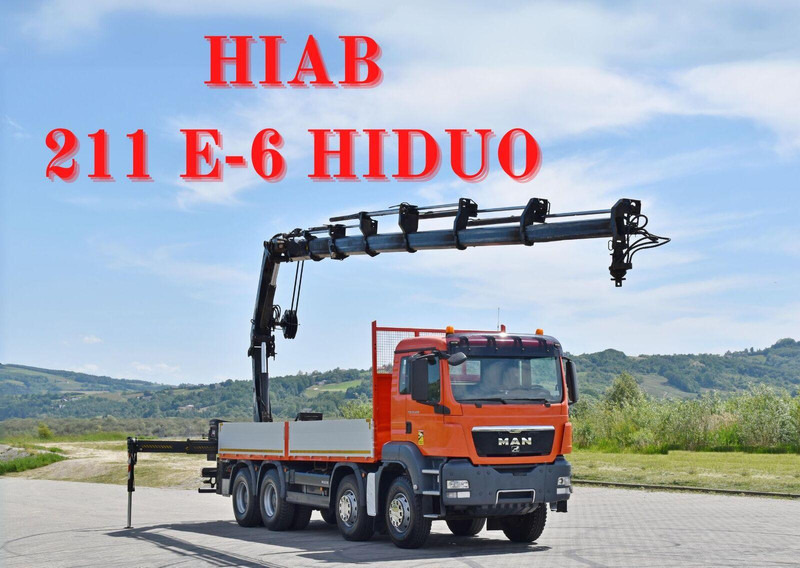 MAN TGS 35.440 - Грузовик бортовой/ Платформа, Автоманипулятор: фото 1 MAN TGS 35.440 - Грузовик бортовой/ Платформа, Автоманипулятор: фото 1