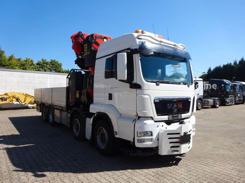 MAN TGS 35.480 - Flatbed + crane - Грузовик бортовой/ Платформа, Автоманипулятор: фото 2 MAN TGS 35.480 - Flatbed + crane - Грузовик бортовой/ Платформа, Автоманипулятор: фото 2