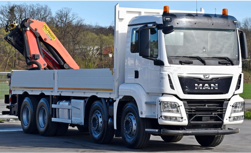 MAN TGS 35.500 - Грузовик бортовой/ Платформа, Автоманипулятор: фото 3 MAN TGS 35.500 - Грузовик бортовой/ Платформа, Автоманипулятор: фото 3