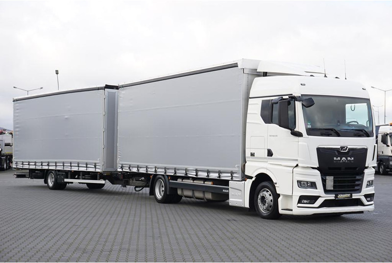 MAN TGX / 18.470 / E 6 / GM / ZESTAW PRZEJAZDOWY 120 M3 / ŁAD. 14 81 - Тентованный грузовик: фото 2 MAN TGX / 18.470 / E 6 / GM / ZESTAW PRZEJAZDOWY 120 M3 / ŁAD. 14 81 - Тентованный грузовик: фото 2