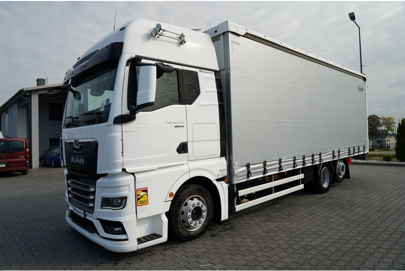 MAN TGX 26.470 / 6x2 / FIRANKA / SOLÓWKA / 6x2 / 120 m3 / OŚ PODNOSZ - Тентованный грузовик: фото 2 MAN TGX 26.470 / 6x2 / FIRANKA / SOLÓWKA / 6x2 / 120 m3 / OŚ PODNOSZ - Тентованный грузовик: фото 2