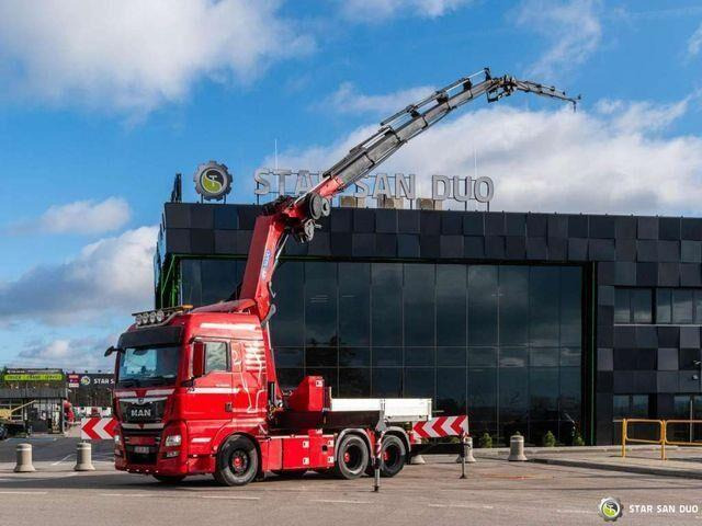 MAN TGX 28.500 6x2 HMF 5020K-RC Fly Jib Crane - Грузовик бортовой/ Платформа, Автоманипулятор: фото 2 MAN TGX 28.500 6x2 HMF 5020K-RC Fly Jib Crane - Грузовик бортовой/ Платформа, Автоманипулятор: фото 2
