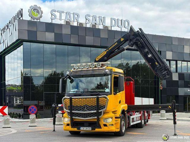 Mercedes-Benz ACTROS 2543 6x2 PalfingerPK 26002 EH Crane - Грузовик бортовой/ Платформа, Автоманипулятор: фото 1 Mercedes-Benz ACTROS 2543 6x2 PalfingerPK 26002 EH Crane - Грузовик бортовой/ Платформа, Автоманипулятор: фото 1