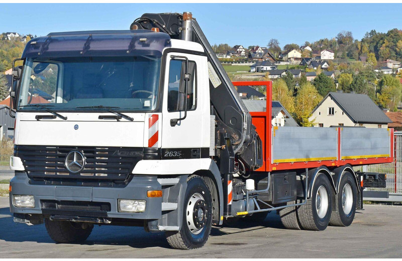 Mercedes-Benz ACTROS 2635 Pritsche - Грузовик бортовой/ Платформа, Автоманипулятор: фото 4 Mercedes-Benz ACTROS 2635 Pritsche - Грузовик бортовой/ Платформа, Автоманипулятор: фото 4
