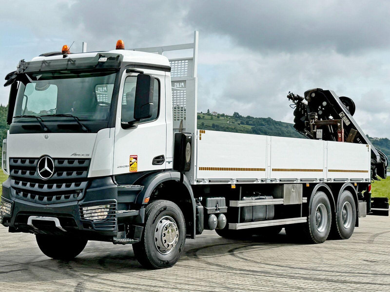 Mercedes-Benz ACTROS 2636 * HIAB 211 E-6 HIDUO/FUNK *6x4 - Грузовик бортовой/ Платформа, Автоманипулятор: фото 4 Mercedes-Benz ACTROS 2636 * HIAB 211 E-6 HIDUO/FUNK *6x4 - Грузовик бортовой/ Платформа, Автоманипулятор: фото 4