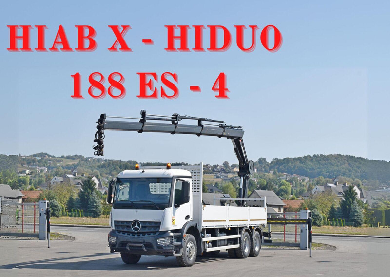Mercedes-Benz ACTROS 2636 - Грузовик бортовой/ Платформа, Автоманипулятор: фото 1 Mercedes-Benz ACTROS 2636 - Грузовик бортовой/ Платформа, Автоманипулятор: фото 1