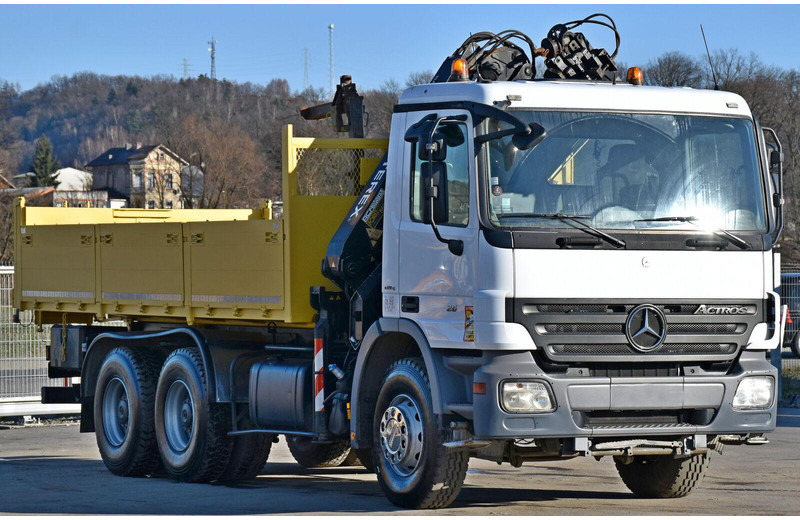 Mercedes-Benz ACTROS 2636 * TEREX 165.2E - A4 + FUNK/6x4 - Самосвал, Автоманипулятор: фото 3 Mercedes-Benz ACTROS 2636 * TEREX 165.2E - A4 + FUNK/6x4 - Самосвал, Автоманипулятор: фото 3