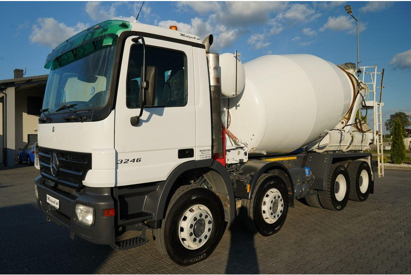 Mercedes-Benz ACTROS 3246 / BETONOMIESZARKA SCHWING STETTER / 8X4 / EPS + SPRZ - Автобетоносмеситель: фото 4 Mercedes-Benz ACTROS 3246 / BETONOMIESZARKA SCHWING STETTER / 8X4 / EPS + SPRZ - Автобетоносмеситель: фото 4
