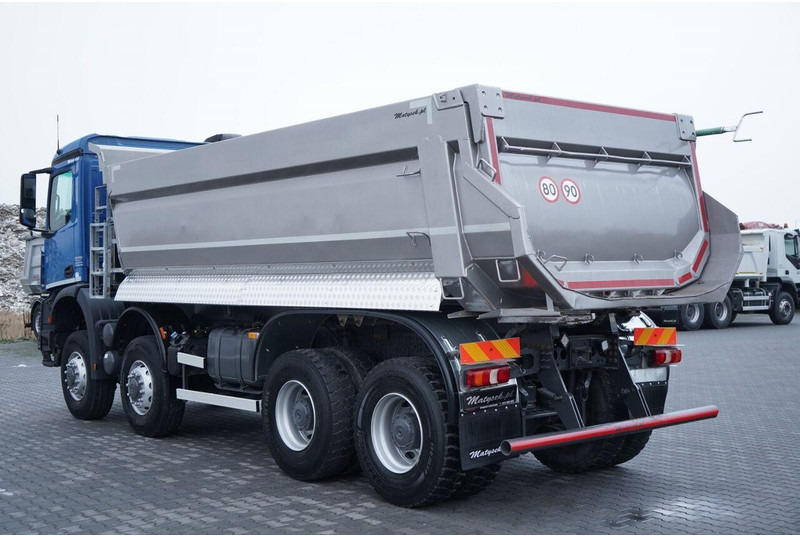 Самосвал Mercedes-Benz ACTROS 4145 / 8X8 / WYWROTKA TYLNOZSYPOWA / KH-KIPPER 6 M / AUTO: фото 9