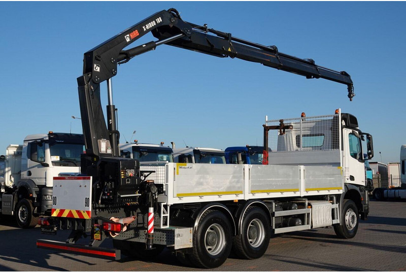 Mercedes-Benz AROCS 2633 / 6x4 / SKRZYNIOWY - 6,5 M / HDS HIAB 188 b-3 wysów: - Грузовик бортовой/ Платформа, Автоманипулятор: фото 4 Mercedes-Benz AROCS 2633 / 6x4 / SKRZYNIOWY - 6,5 M / HDS HIAB 188 b-3 wysów: - Грузовик бортовой/ Платформа, Автоманипулятор: фото 4