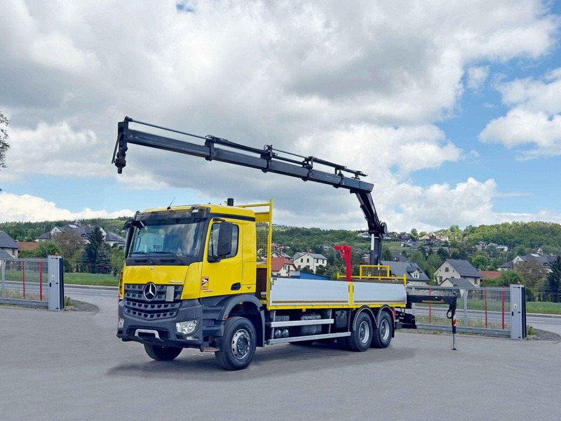 Mercedes-Benz AROCS 2636 *HIAB 166 D-4 HIDUO + FUNK* 6x4 - Грузовик бортовой/ Платформа, Автоманипулятор: фото 2 Mercedes-Benz AROCS 2636 *HIAB 166 D-4 HIDUO + FUNK* 6x4 - Грузовик бортовой/ Платформа, Автоманипулятор: фото 2