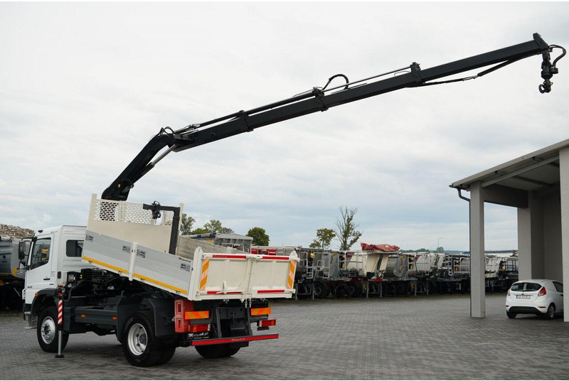 Mercedes-Benz ATEGO 1629 / 4x4 / WYWROTKA + HDS HIAB 111 B-3 / PILOT / ROTAT - Самосвал, Автоманипулятор: фото 4 Mercedes-Benz ATEGO 1629 / 4x4 / WYWROTKA + HDS HIAB 111 B-3 / PILOT / ROTAT - Самосвал, Автоманипулятор: фото 4