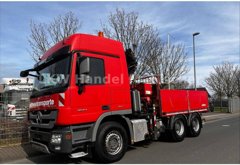 Mercedes-Benz Actros 2651 6x4 Crane Atlas190.2 - Грузовик бортовой/ Платформа, Автоманипулятор: фото 2 Mercedes-Benz Actros 2651 6x4 Crane Atlas190.2 - Грузовик бортовой/ Платформа, Автоманипулятор: фото 2