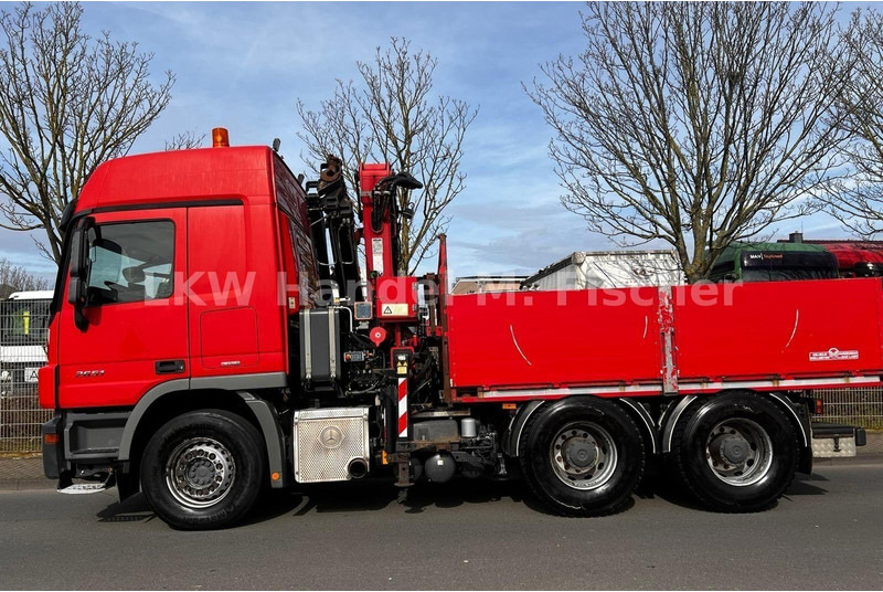 Mercedes-Benz Actros 2651 6x4 Flatbed + Crane Atlas 190.2 - Грузовик бортовой/ Платформа, Автоманипулятор: фото 5 Mercedes-Benz Actros 2651 6x4 Flatbed + Crane Atlas 190.2 - Грузовик бортовой/ Платформа, Автоманипулятор: фото 5