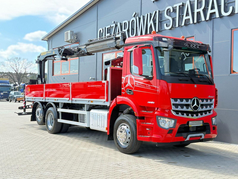 Грузовик бортовой/ Платформа, Автоманипулятор Mercedes-Benz Arocs Actros 2532 / E6 / 6x2 / skrzynia + żuraw Palfinger / budo: фото 8