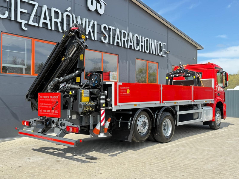 Mercedes-Benz Arocs Actros 2532 / E6 / 6x2 / skrzynia + żuraw Palfinger / budo - Грузовик бортовой/ Платформа, Автоманипулятор: фото 5 Mercedes-Benz Arocs Actros 2532 / E6 / 6x2 / skrzynia + żuraw Palfinger / budo - Грузовик бортовой/ Платформа, Автоманипулятор: фото 5