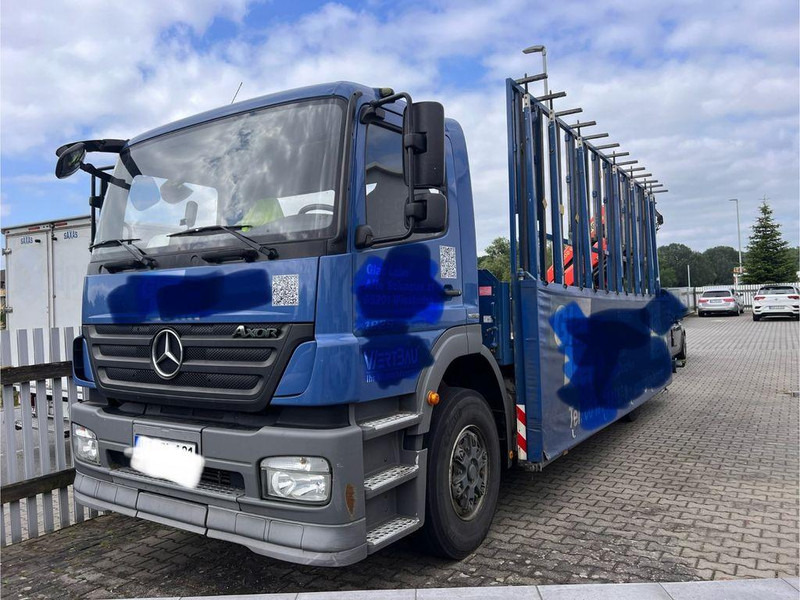 Mercedes-Benz Axor 1829 Palfinger hátsó daru PK 12002 klíma - Грузовик бортовой/ Платформа, Автоманипулятор: фото 1 Mercedes-Benz Axor 1829 Palfinger hátsó daru PK 12002 klíma - Грузовик бортовой/ Платформа, Автоманипулятор: фото 1